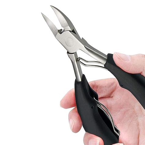 FUNFUL Toenail Clippers for Thick Nails & Ingrown Toenails- Precision ...