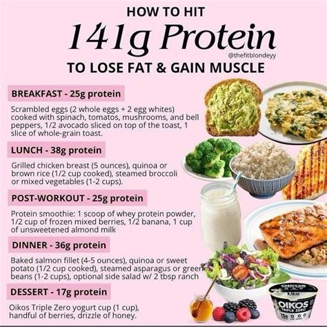 44 Easy High Protein Meal Plans ideas in 2025 | protein meal plan, high protein meal plan ...