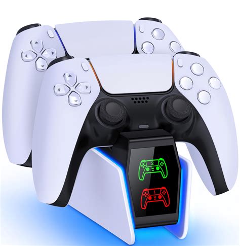 Buy HELLCOOL PS5 Controller Charging Station - PS5 Controller Charger ...