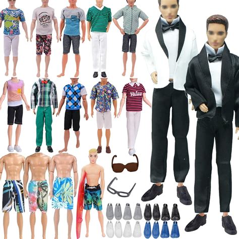 23 PCS Doll Clothes Compatible with Ken Dolls Clothes and Accessories ...