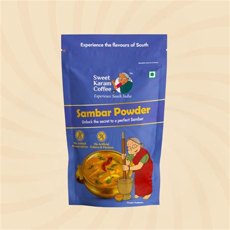 Buy Sambar Powder Online in India | Sambar Masala | Sweet Karam Coffee
