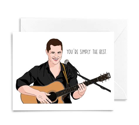 RePop Gifts | Schitt's Creek Patrick Singing You're Simply the Best Card