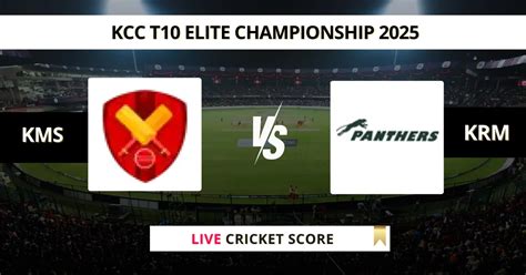 KMS vs KRM Live Score | Kuwait T10 Elite Championship 2025