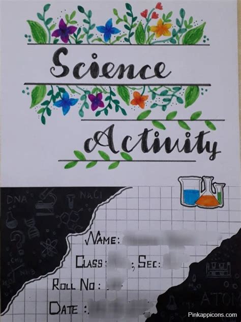 Simple Science Project Front Page 的图像结果