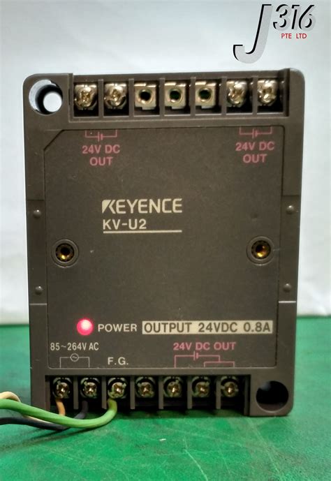 Keyence KV-U2 AC Power Supply 85-264VAC KVU2 PLC power supply ...
