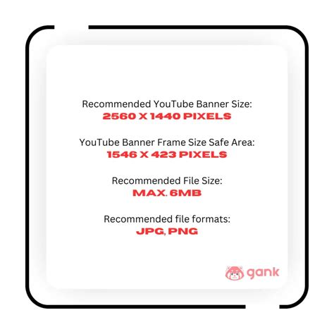 The right YouTube banner size you need to know in 2025 - Lnmstore