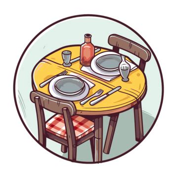 Set Table Cartoon 的图像结果