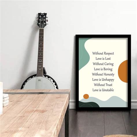 Inspirational Quotes Wall Posters with Frame for Home and Office Wall ...