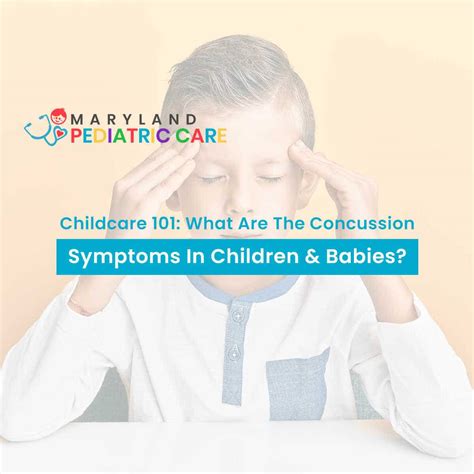 Concussion Infant Symptoms