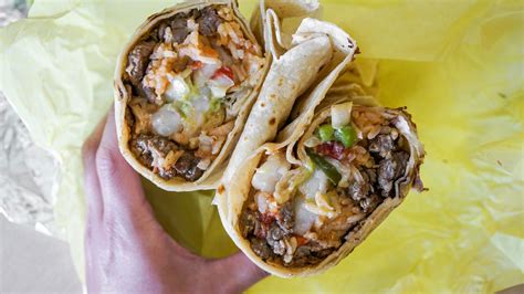 The Anatomy of the Giant Surf and Turf Burrito at JV’s Mexican Food ...