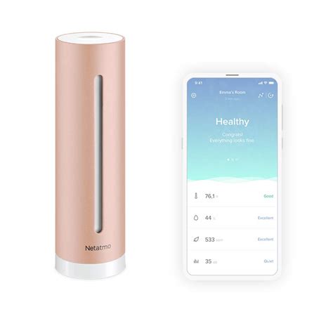 Netatmo Healthy Home Coach, Smart Indoor Climate Monitor : Amazon.in ...