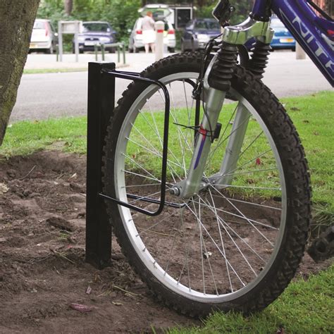 Single / Double Floor Mounted Bicycle Rack | Roadware