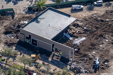 Aerial View of McDonald's Demolition Near Disney's All-Star Resort at ...