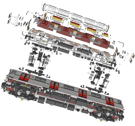 Prague metro 1:25 - 3D printed model - Gallery - SketchUp Community