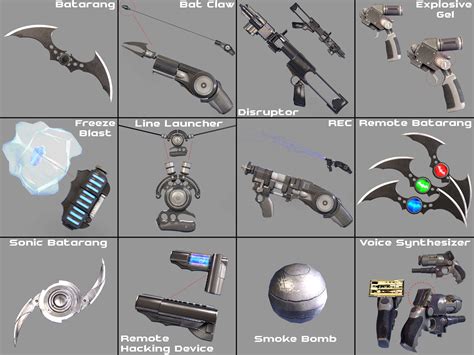 Batman Arkham Origins Concept Art Gadgets Amazon.com: Trends