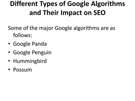 Image result for Google Algorithms Explained