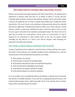 Controlled drug delivery - UNIT – I CDDS INTRODUCTION Controlled drug ...