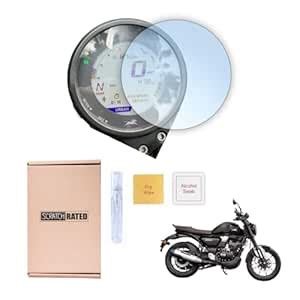 Scratch Rated Motorcycle Speedometer Console Protectors Compatible for ...