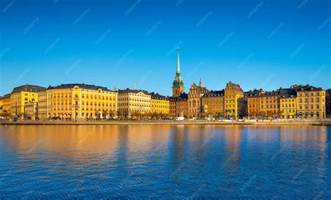 Premium Photo | Stockholm cityscape. skyline of the sweden capital city ...
