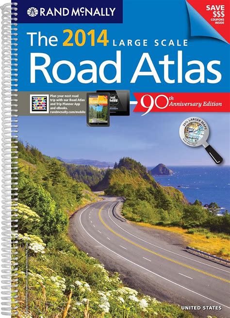 Rand McNally The Large Scale Road Atlas United States 2014 (Rand ...