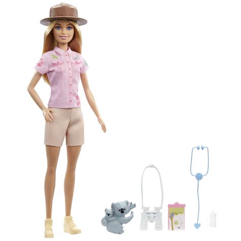 Buy Barbie Careers Doll & Playset, Zoologist Theme with Fashion Doll ...
