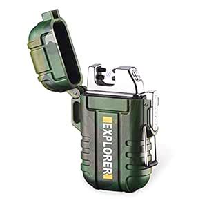 Explorer Waterproof and Windproof Flameless Double ARC Rechargeable ...