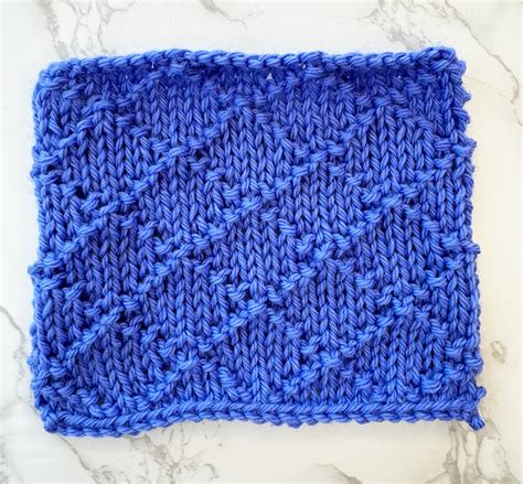 Knitted Diamond Pattern 的图像结果