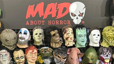 Authentic Horror Movie Masks Killer Horror Movie Memorabilia From 'The