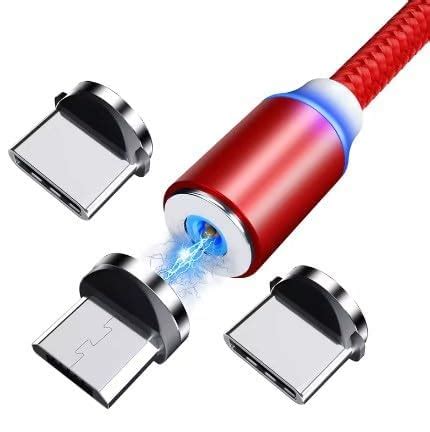 OFFTROT - MV Micro Usb Type C Magnetic 3 Pins 3 In 1 Charging X-Cable ...