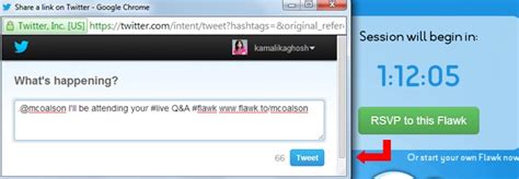 Flawk - Live Q&A Sessions With Twitter Followers
