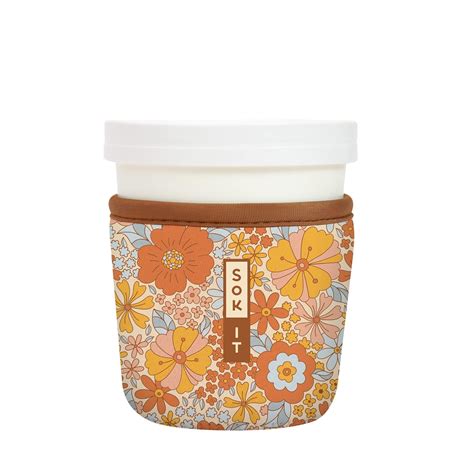Buy Sok It Tub Sok Reusable Neoprene Insulated Sleeve for Ice Cream ...