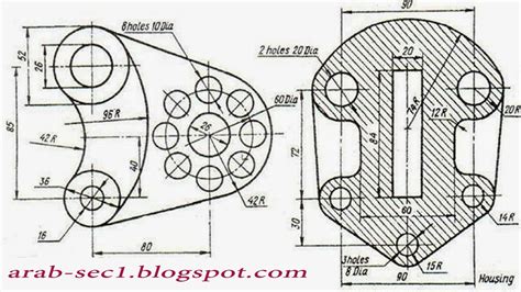 Image result for AutoCAD 2D Practice Drawings