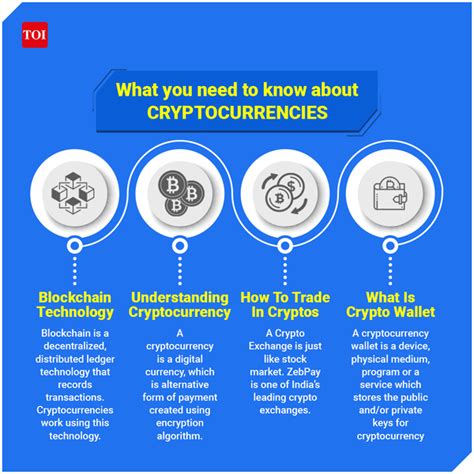 Infographic: What you must know about cryptocurrencies - Times of India