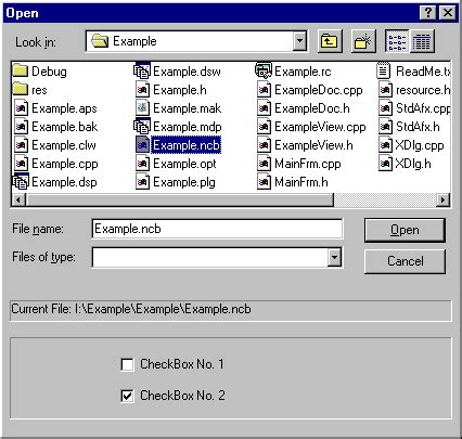 MFC Project Examples 的图像结果