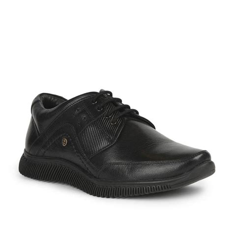 Buy Healers Casual (Black) Lacing Shoes For Men UVL-101 By Liberty