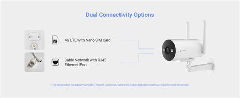 Buy EZVIZ by Wireless Hikvision|4G Sim Based Smart Home Camera|2K ...