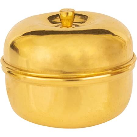 Buy Spillbox Brass Box Pooja | Puja | Roli | Chawal | Chandan | Haldi ...