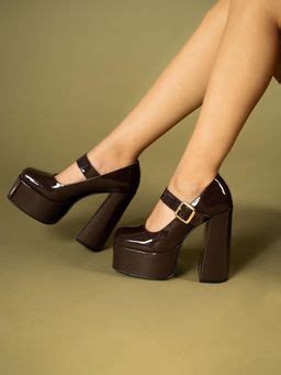 Buy Theater Women Carpenters Black Mary Jane Pumps Heels (EURO 35) Online