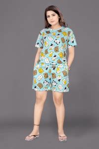 Light Blue Night Suits - Buy Light Blue Night Suits Online at Best ...