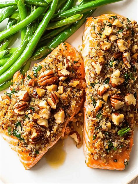 Delicious Pecan Crusted Salmon: Irresistible Weeknight Delight