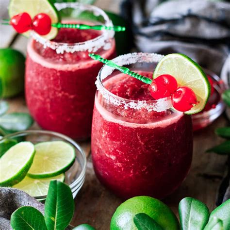 Frozen Cherry Limeade - Savor the Flavour