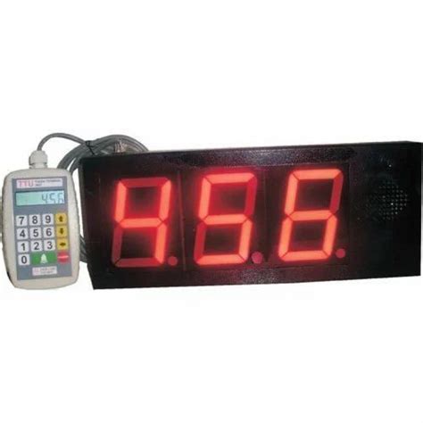 Token Display System - 3 Digit Token Display System Trader - Wholesaler ...