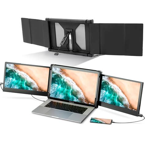 Buy P2 Triple Portable Monitor for Laptop Screen Extender Dual Monitor ...