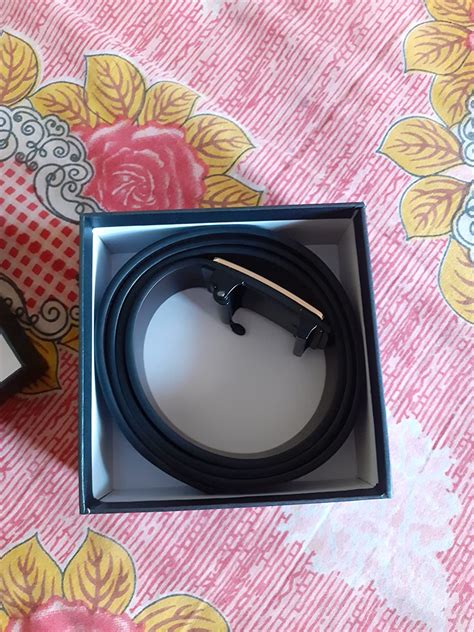 Optifit® Leather Adjustable Belt Auto with Lock Buckle Belt for Men ...