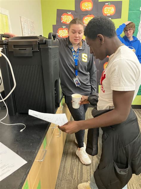 Stillwater Junior High students, staff introduce coffee cart to benefit ...