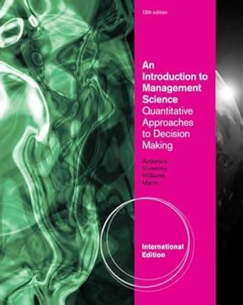 Buy An Introduction to Management Science Book Online at Low Prices in ...