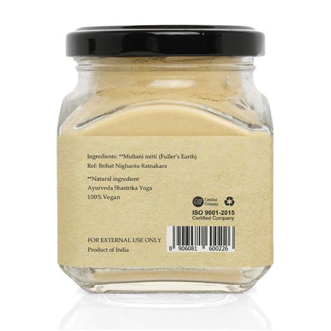 Ancient Living Organic Multani Mitti Powder Jar - 100 gm — Ancient ...