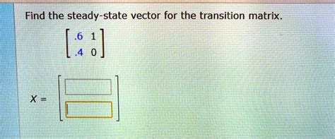 Image result for Steady State of Transition Matrix