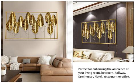 ZOVE Metal Decor - Elegant and Timeless Metal Wall Art for Home and ...