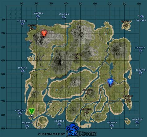 Ark survival evolved lost island карта ресурсов